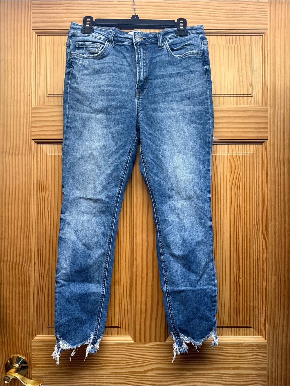Women’s Skinny Jeans - Blue Washed Denim